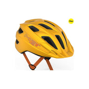 Paars MET Crackerjack kinderfietshelm met MIPS en geïntegreerde LED-verlichting, unisize en comfortabel voor kinderen