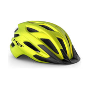 MET Crossover MTB helm in zwart, sportief ontwerp voor urban en mountainbiken, verstelbare pasvorm, bescherming en comfort.