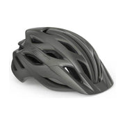 Zwarte MET Veleno Mips MTB helm voor heren, maat S/M, met ventilatieopeningen en veilige Mips-technologie, op een witte achtergrond