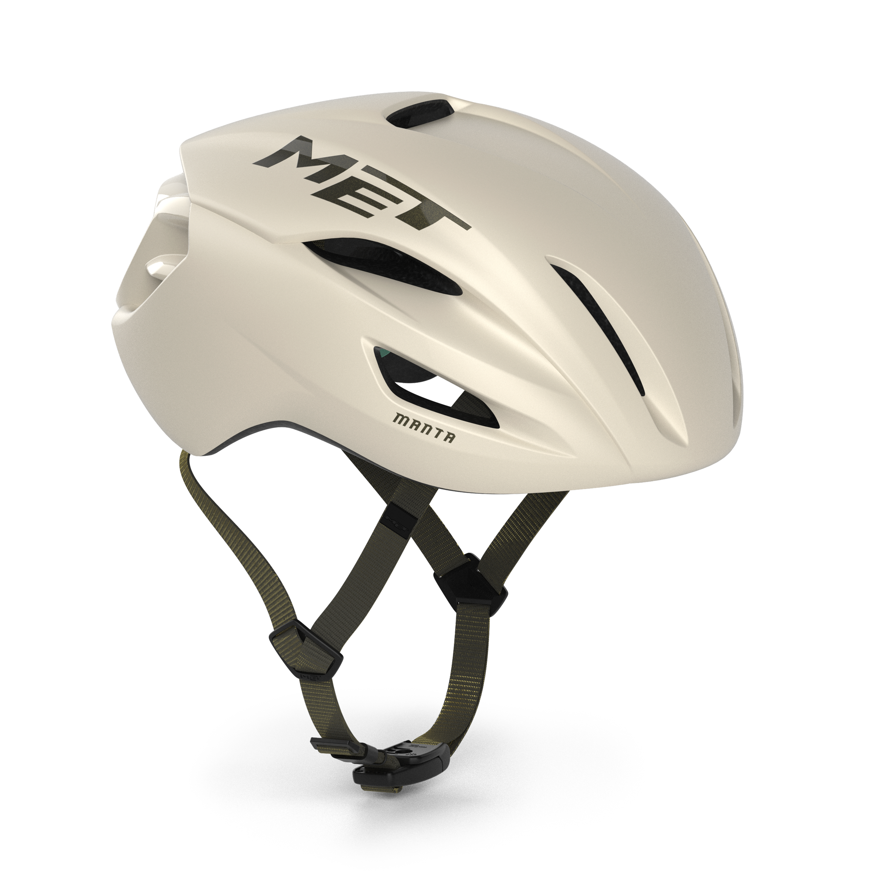MET Manta Mips racefietshelm met aerodynamisch ontwerp en verstelbare riemen, geschikt voor wielrenners en wielerwedstrijden.