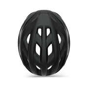 Zwarte MET Idolo racefietshelm met Mips, verstelbare racehelm voor wielrenners, zichtbaar op de afbeelding.