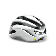 MET Trenta 3K Carbon MIPS racefietshelm met ventilatie en verstelbare riem, zichtbaar van achter.