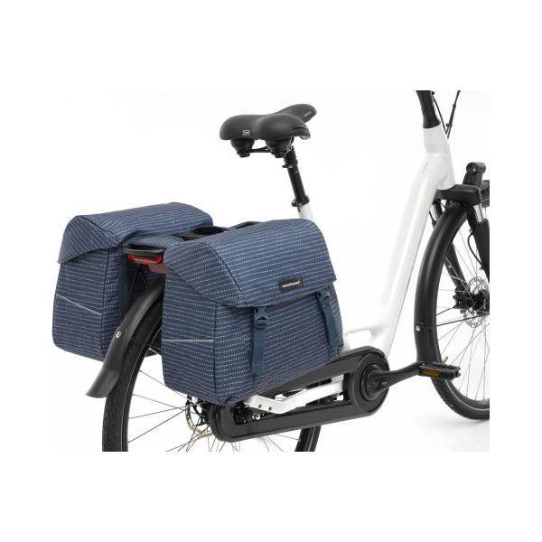 New Looxs Dubbele Fietstas Joli Double Nomi 37,0 Liter 38 X 18 X 30 Cm (2X) - Le Coq Wielerartikelen