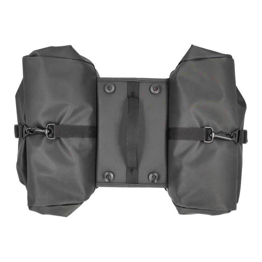 New Looxs Dubbele Fietstas  Nyborg Double Mik 34 Liter - Zwart - Le Coq Wielerartikelen