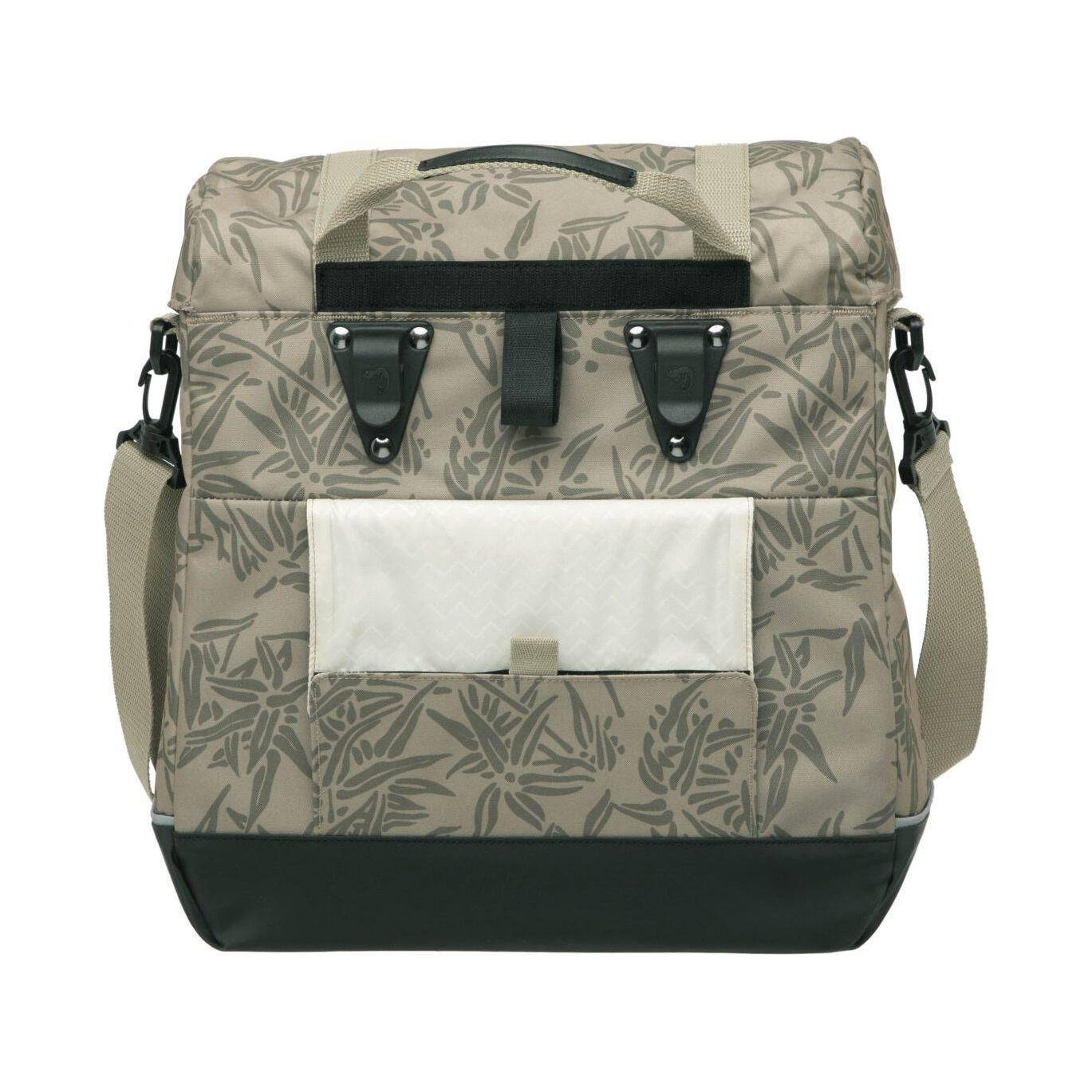 New Looxs Fietsschoudertas Alba Single Bamboo 21 Liter  37 X 17 X 37Cm - Sand - Le Coq Wielerartikelen