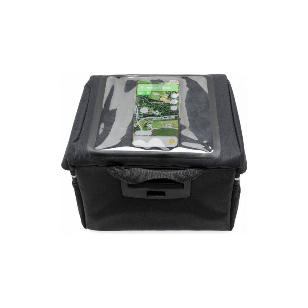 New Looxs Stuurtas Sports Handlebar Bag 9 Liter 25 X 21 X 17 Cm - Zwart - Le Coq Wielerartikelen