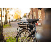 Steco universele opzetdrager voor e-bike, zwart, geschikt voor bagagedragers tot 25 kg, eenvoudig te bevestigen