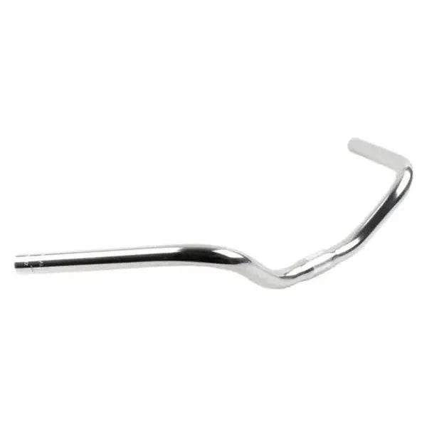 Primax E stadsfiets stuur Weesp, zilver, 560 mm breedte, klemdiameter Ø25,4 mm, voor lichte, comfortabele ritten