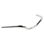 Primax E stadsfiets stuur Weesp, zilver, 560 mm breedte, klemdiameter Ø25,4 mm, voor lichte, comfortabele ritten