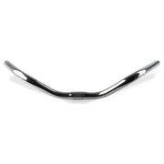 Primax E Weesp stadsfiets stuurbocht, zilver, 560mm breedte, klemdiameter Ø25,4mm, voor snelle stadsfietsen