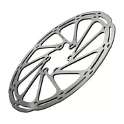 Zilveren Sram Centerline remschijf van 180 mm met afgeronde rand voor optimale remprestaties.