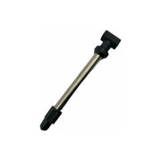 DT Swiss Ventiel Tubeless Race 53mm, korte ventiel met rubber rand voor tubeless wielsystemen, zwart en stevig ontwerp