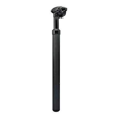 Brede XLC Zadelpen Pro Sp-S05 met verstelbare zadelklem en soepele afwerking, geschikt voor comfortabel fietsen