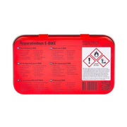 Simson bandenreparatieset voor E-Bikes met bandenreparatiedoos en gereedschap voor lekke banden, geschikt voor elektrische fietsen.