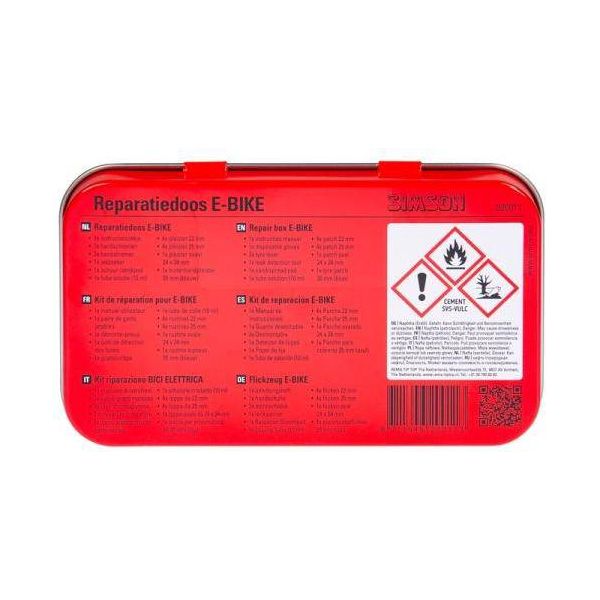 Simson Bandenreparatiedoos E-Bike - Le Coq Wielerartikelen