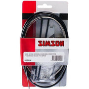 Simson Shimano Nexus derailleurkabelset met versnellingskabels en onderdelen voor fietsversnellingen, geschikt voor verschillende fietsen.