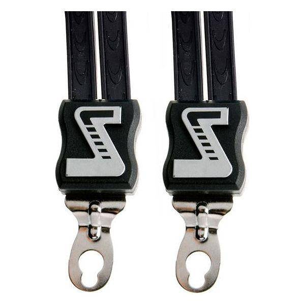 Simson Snelbinder Duo Rubber Met 2 Binders - Zwart - Le Coq Wielerartikelen