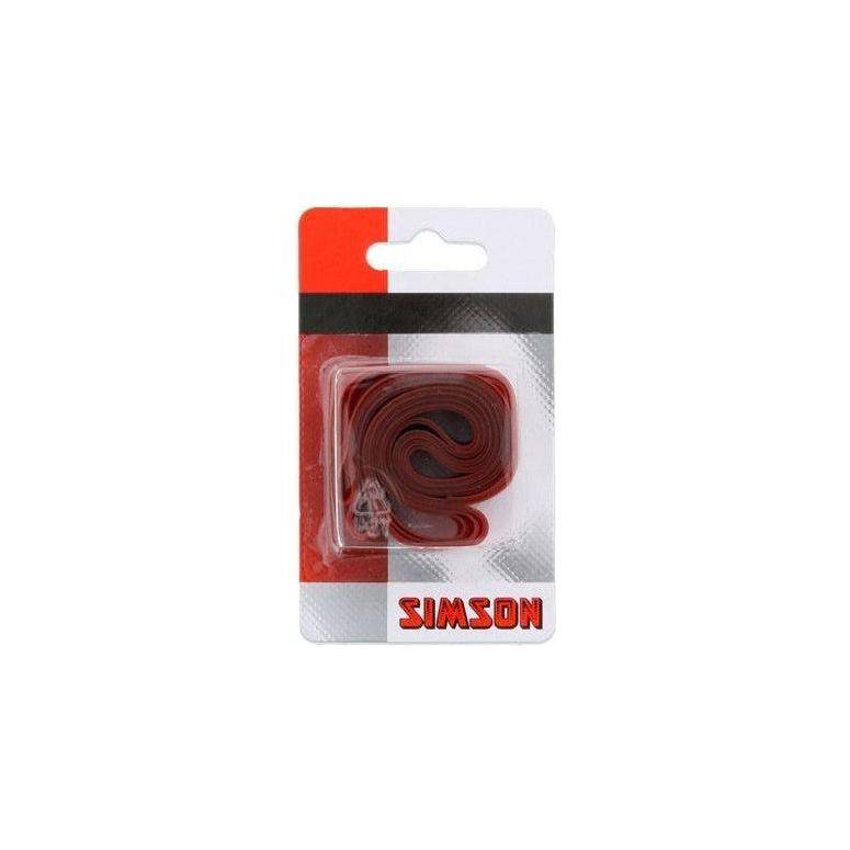 Sterke Simson velglint voor 24-28 inch velgen, 16 mm breed Pvc, zichtbaar als stevige band op fietsvelg