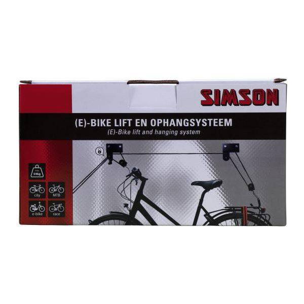 Simson (E)-Bike Lift En Ophangsysteem - Le Coq Wielerartikelen