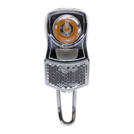 Simson Koplamp Voor Voorvork Led 'Clearly' - Met Batterijen - Le Coq Wielerartikelen