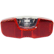 Simson achterlicht Coast met batterij, 80 mm, helder rood licht, voor fiets of scooter, duidelijk zichtbaar in de afbeelding