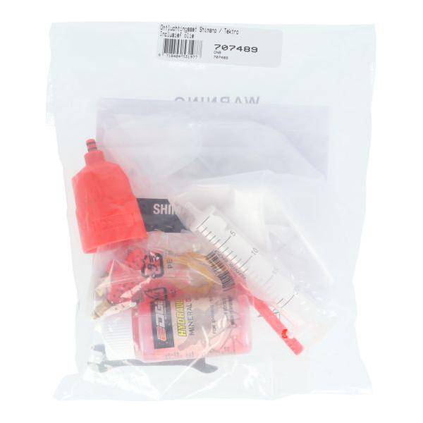 Schijfrem-ontluchtingsset Edge Shimano / Tektro - incl. olie - Le Coq Wielerartikelen