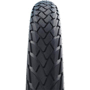 Schwalbe 27.5" Marathon Addix Eco E-Bike buitenband met GreenGuard, zwart, geschikt voor elektrische fietsen, zichtbaar in de afbeelding.