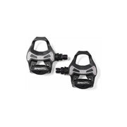 Shimano PDR550 SPD-SL racefiets pedalen met SM-SH11 clip-in systeem in zwart, geschikt voor racefietsen