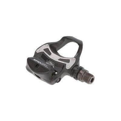 Shimano PDR550 SPD-SL racefiets pedalen met SM-SH11 clip-in systeem, zwart, stevige en lichte racefiets pedalen.