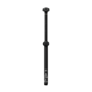 RockShox Reverb AXS B1 aluminium zadelpen in zwart, inclusief bedieningsmechanisme voor mountainbike, zichtbaar vanaf de achterkant