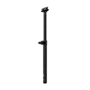 RockShox Reverb AXS B1 aluminium dropper zadelpen in zwart, zichtbaar van zijaanzicht met bedieningsmechanisme
