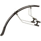 Spatbordset M-Wave Mud Max Race Qr 33 Ext - Zwart - Le Coq Wielerartikelen