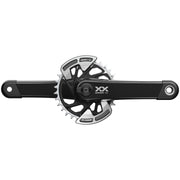 Sram XXSL Eagle T AXS D1 groepset met crankset en bashguard, 175mm, 34T en 10-52T cassette, voor mountainbiken.