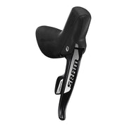 Sram Rival22 DoubleTap hydraulische 12-speed shifters voor racefietsen, zwart met bedieningsknoppen op de handlebar