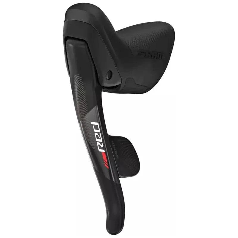 Sram Versteller Red22 C2 Cb Doubletap 11-speed schakelhendel voor soepel schakelen, links, zwart met rode details