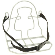 Steco Monkey-Mee bagagedragerverbreder met spanband, zwart, 31 cm breed, voor extra bagagebescherming op fiets