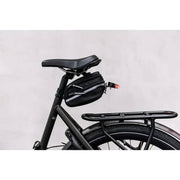 Topeak Redlite 2 achterlicht met batterij in zwart, zichtbaar met rode LED-verlichting voor veilige fietsverlichting