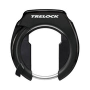 Trelock RS351 Ringslot Protect-O-Connect zwart bevestigd op fietsframe voor extra beveiliging