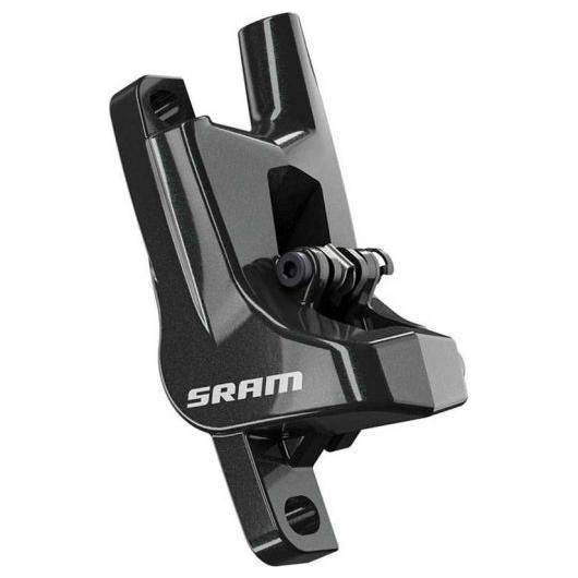 Zwart Sram Remd Level T remklauw voor voor- en achterzijde, geschikt voor mountainbikes en velgremmen.