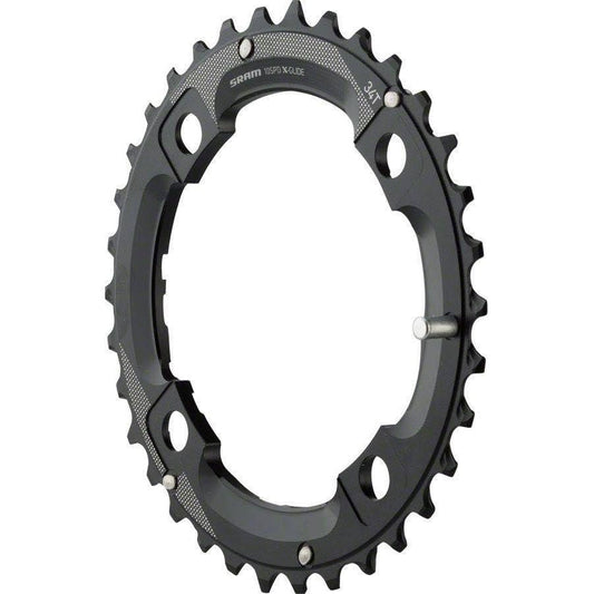 Sram Kettingblad 34 Atb 2X10V Alm Mp 104 Zwart - Le Coq Wielerartikelen