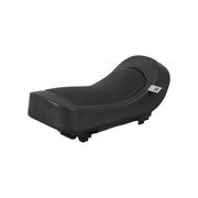 Urban Iki Junior MIK HD achterzitje voor fiets, zwart en bruin, comfortabel en veilig voor jonge kinderen.