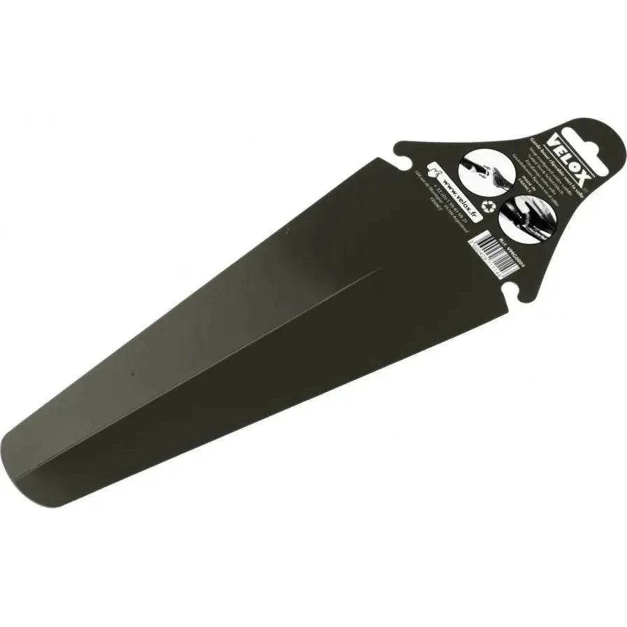 Zadelspatbord Velox Clip-On Dubbele Vouw - Zwart - Le Coq Wielerartikelen