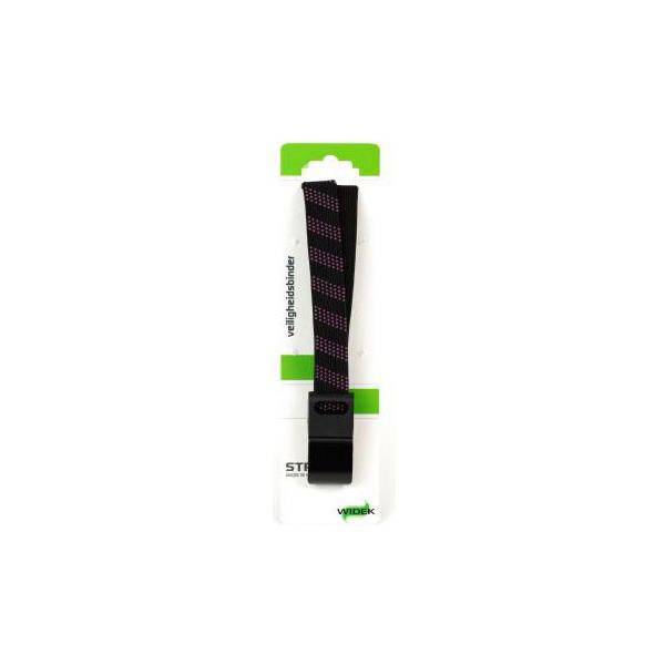 Widek snelbinder 24 mm met zwarte stalen haak, rode en zwarte kleur, stevige veiligheidsbinder voor SUV's