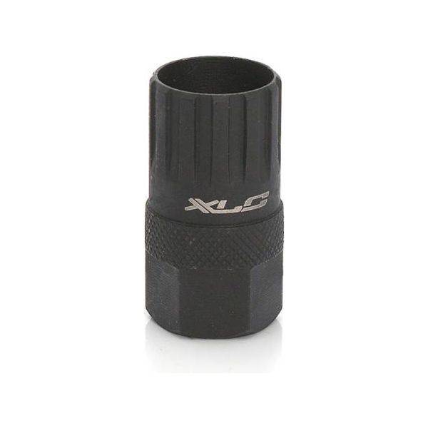 XLC cassetteafnemer voor Shimano HG freewheel, zwart, geschikt voor fiets, duurzame en stevige constructie