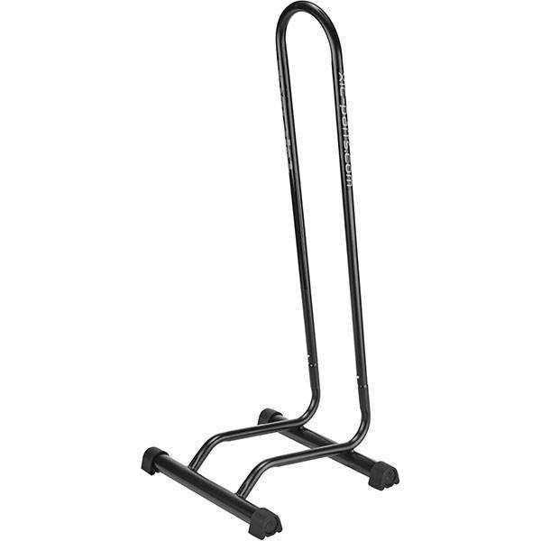 Zwarte XLC standaard voor fiets met 26-inch wielen, geschikt voor presentatiestandaarden en ondersteuning van fietsen
