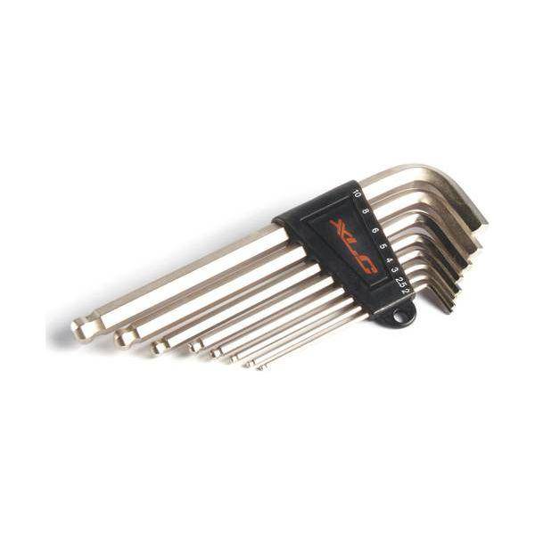 Xlc Inbussleutel To-S33 2-10Mm 8 Delig Bolkop Zilver - Le Coq Wielerartikelen