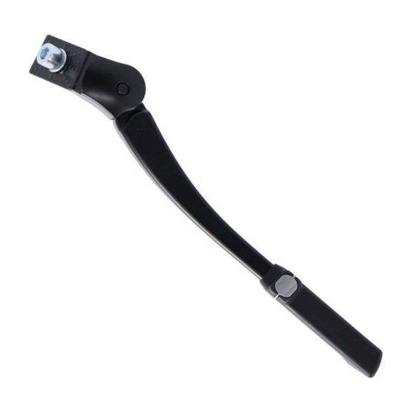 Zwarte XLC standaard voor 26/28 inch fietsen, aluminium frame, eenvoudig te bevestigen en stevig voor stabiliteit