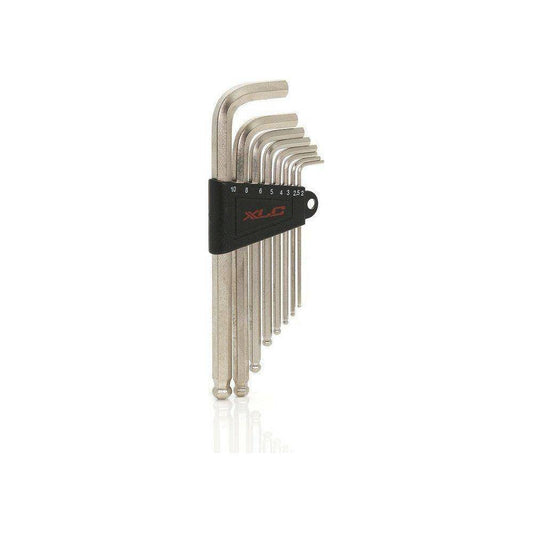 Xlc Inbussleutel To-S33 2-10Mm 8 Delig Bolkop Zilver - Le Coq Wielerartikelen