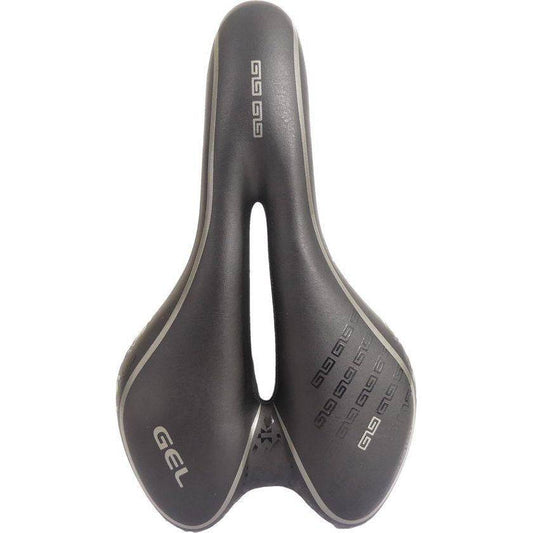 Edge Fietszadel Umbria Gel - Zwart - Le Coq Wielerartikelen