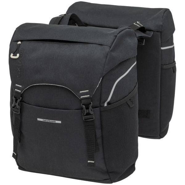 New Looxs Dubbele Fietstas Sports 32 Liter 29 X 39 X 16 Cm - Zwart - Le Coq Wielerartikelen